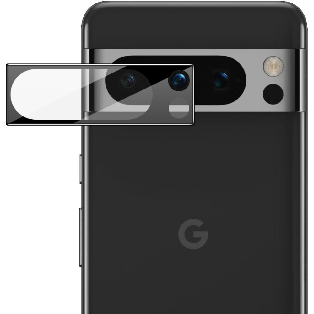 Protecteur de lentille en verre trempé 0,2 mm Google Pixel 8 Pro, Noir