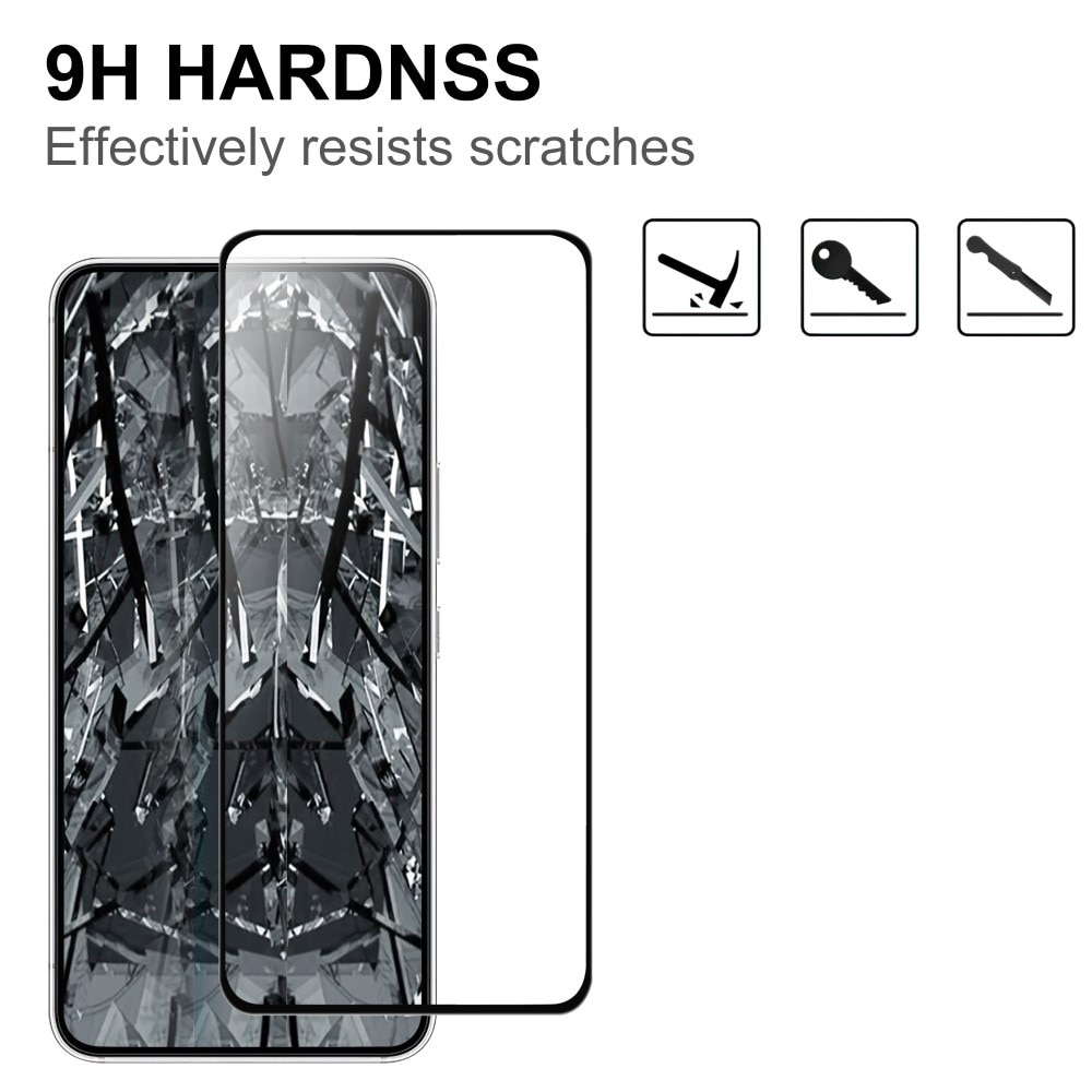 Protecteur d'écran complet verre trempé Samsung Galaxy A54 Noir