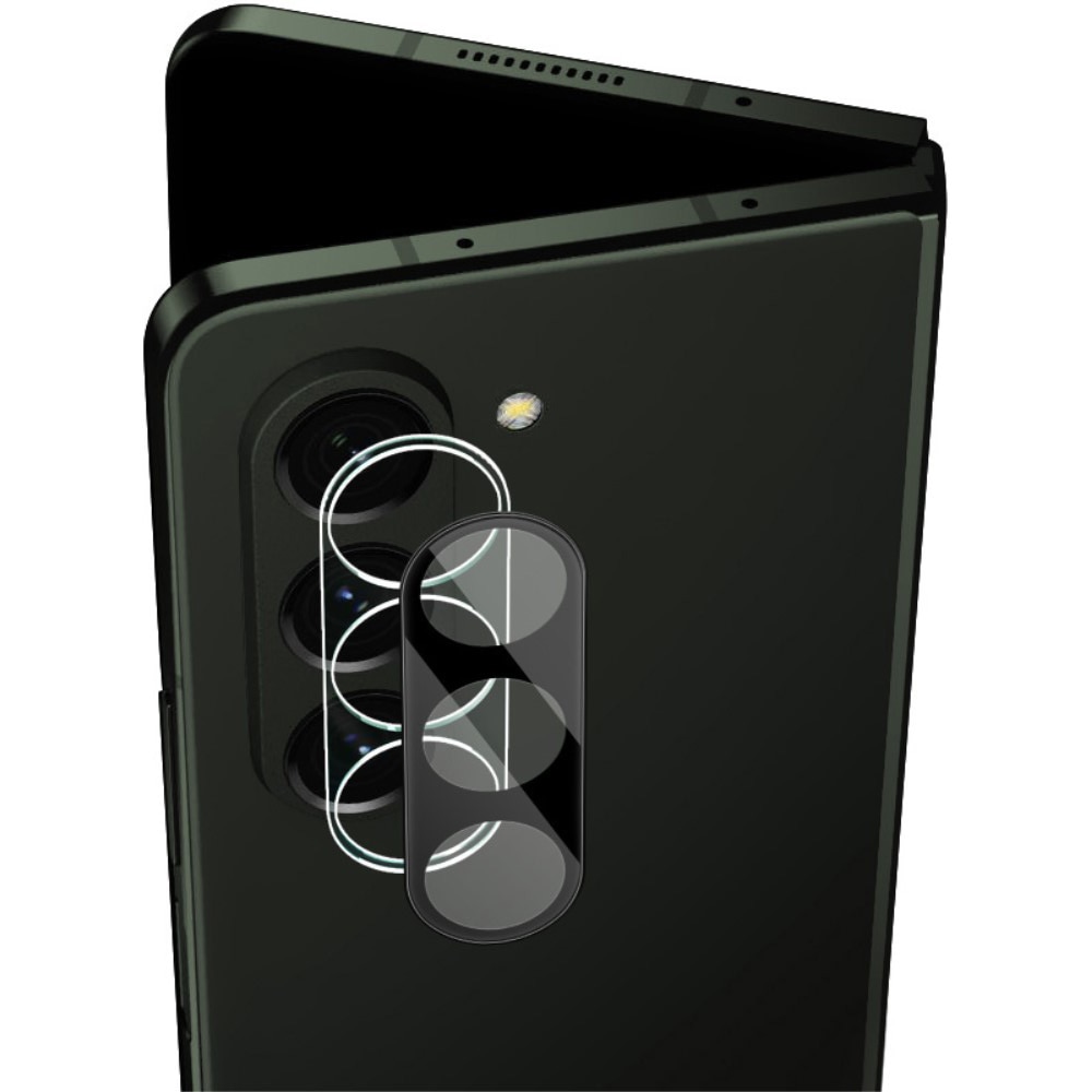 Protecteur de lentille en verre trempé 0,2 mm Samsung Galaxy Z Fold 5, noir