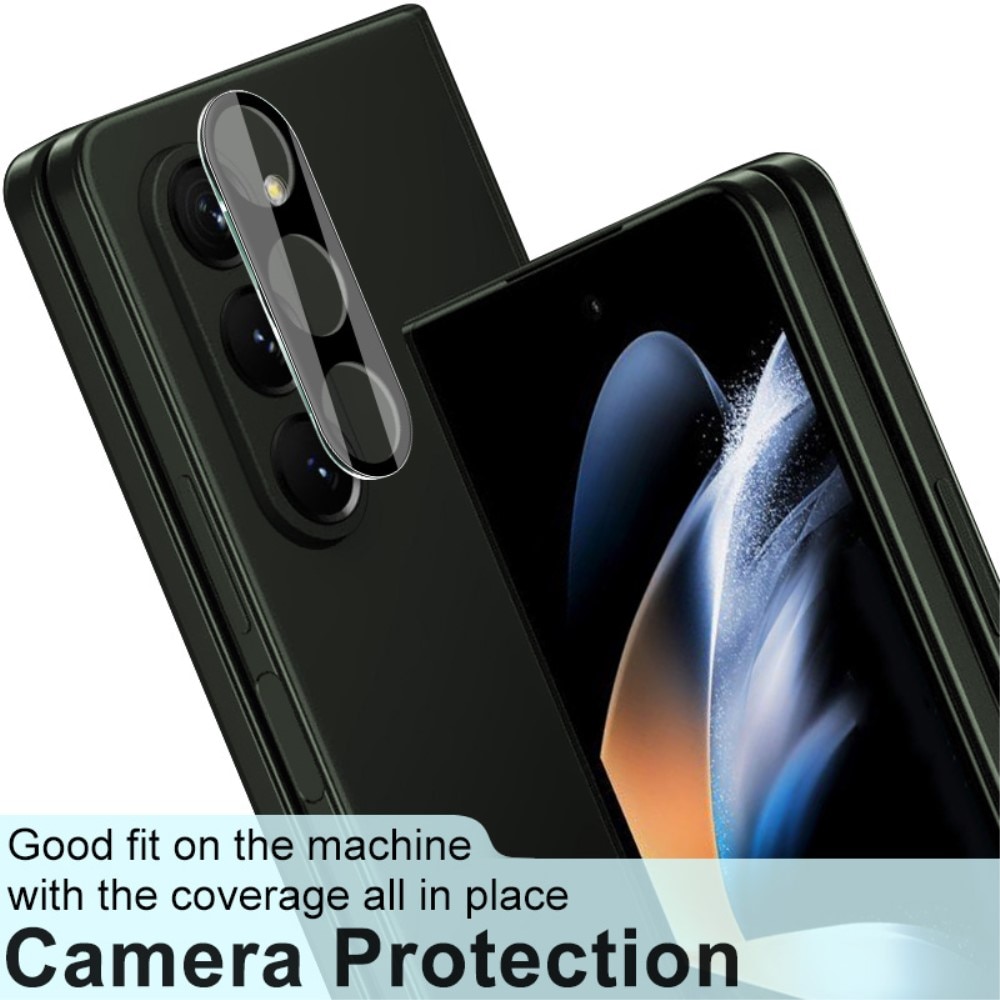 Protecteur de lentille en verre trempé 0,2 mm Samsung Galaxy Z Fold 5, Noir