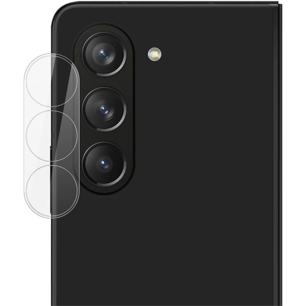 Protecteur de lentille en verre trempé 0,2 mm Samsung Galaxy Z Fold 5, Transparent