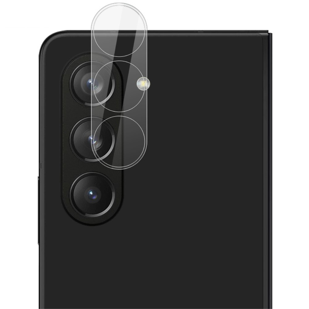 Protecteur de lentille en verre trempé 0,2 mm Samsung Galaxy Z Fold 5, Transparent