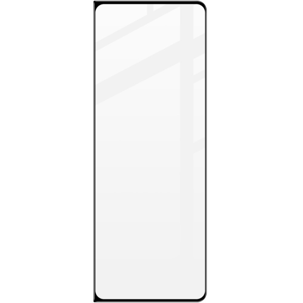 Protecteur d'écran complet verre trempé Samsung Galaxy Z Fold 5, noir