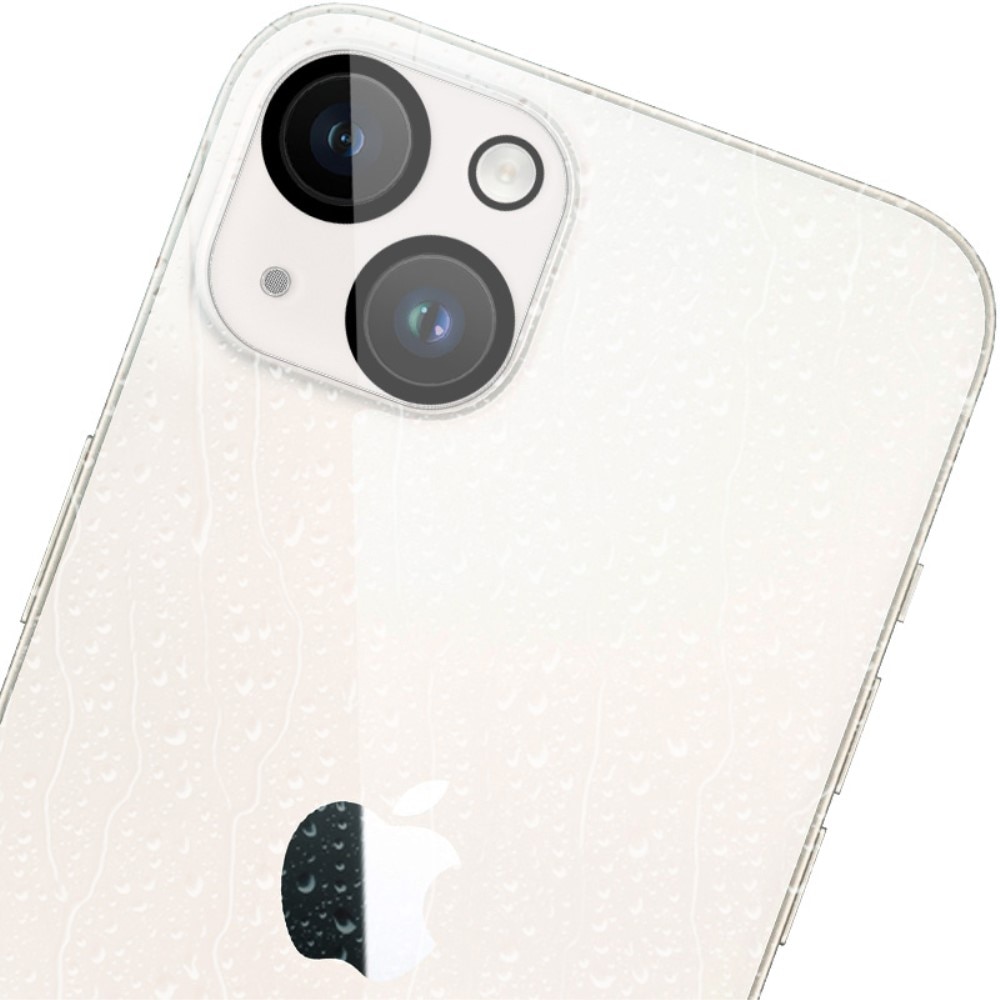 Protecteur de lentille en verre trempé 0,2 mm iPhone 15 Plus, transparent
