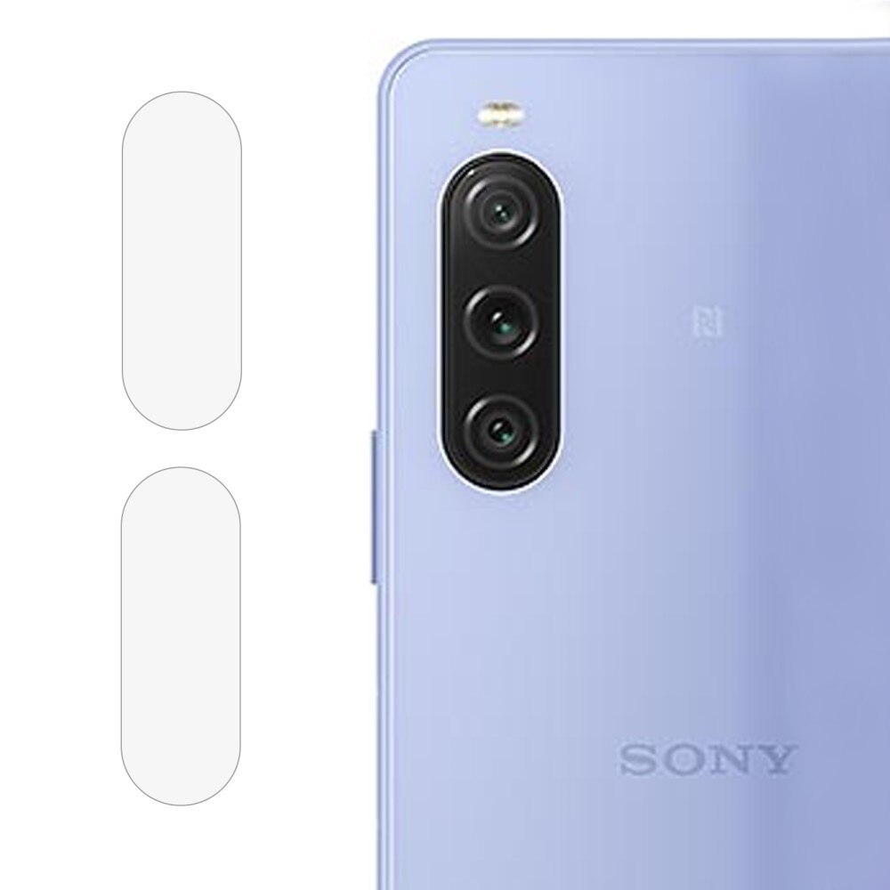 Protecteur d'objectif en verre trempé 0.2mm (2 pièces) Sony Xperia 10 V