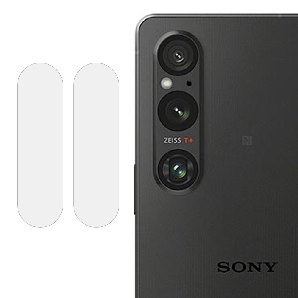Protecteur d'objectif en verre trempé 0.2mm (2 pièces) Sony Xperia 1 V