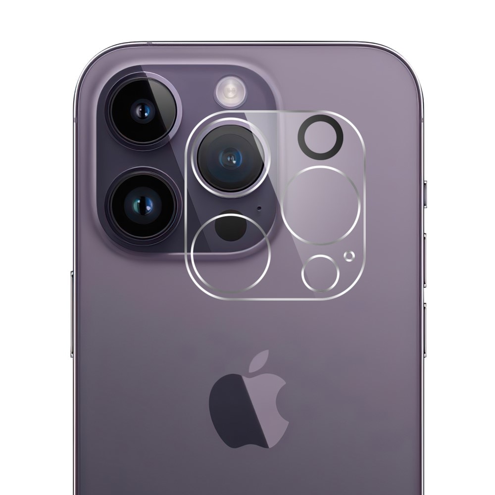 Protecteur d'objectif verre trempé iPhone 15 Pro Max