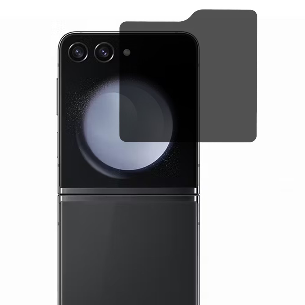 Protection d'écran arriere en verre trempé de confidentialité Samsung Galaxy Z Flip 5