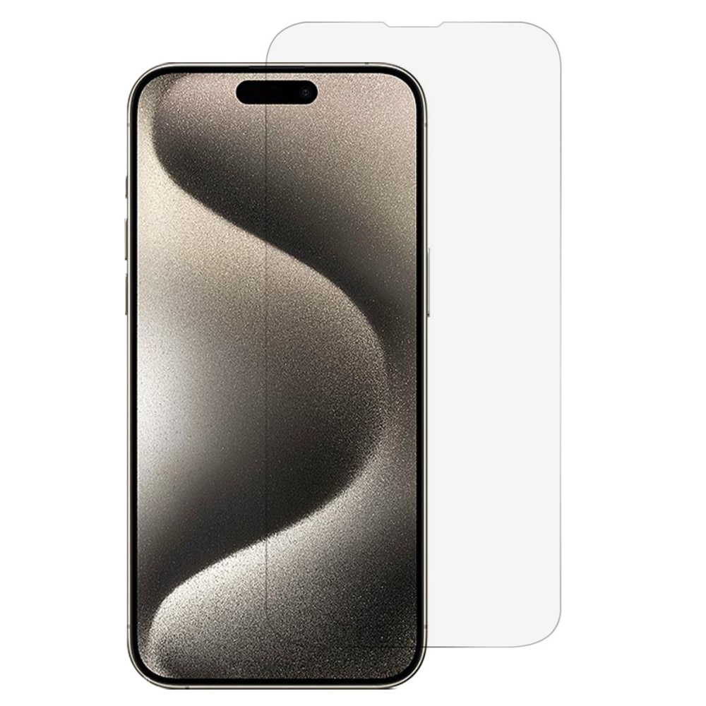 Protecteur d'écran en verre trempé 0.3mm iPhone 15 Pro