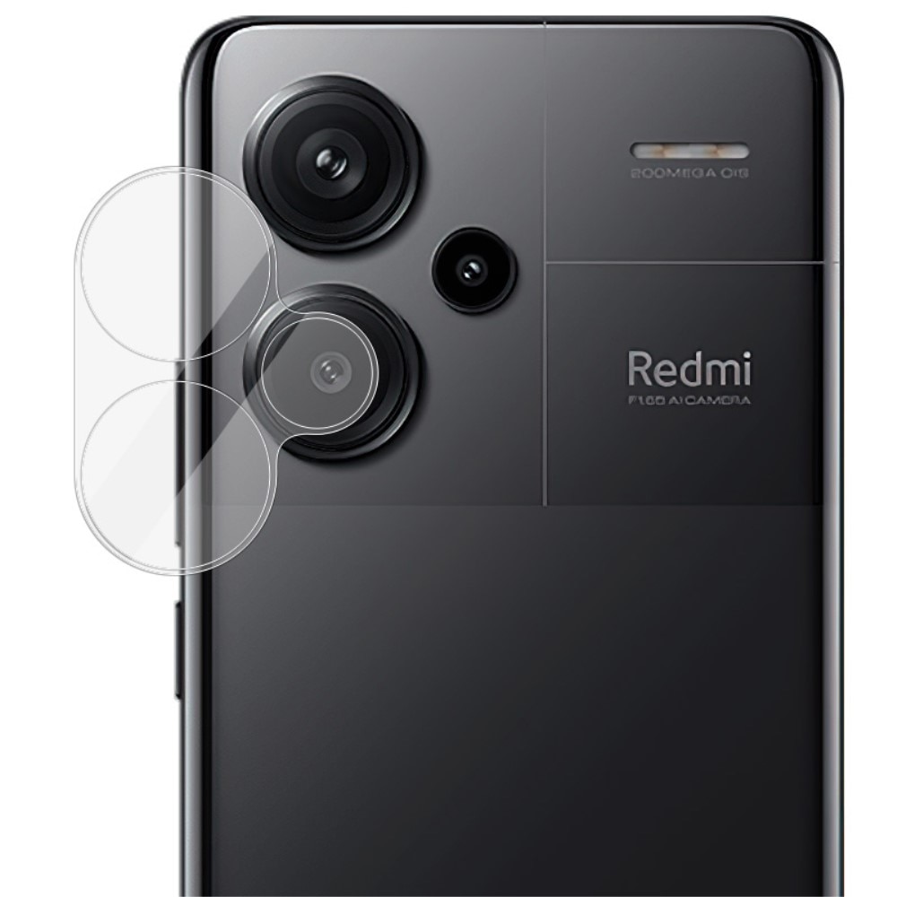 Protecteur de lentille en verre trempé 0,2 mm Xiaomi Redmi Note 13 Pro Plus, Transparent