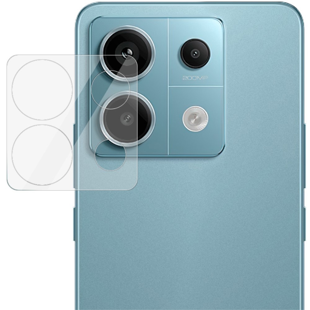 Protecteur de lentille en verre trempé 0,2 mm Xiaomi Redmi Note 13 Pro, Transparent