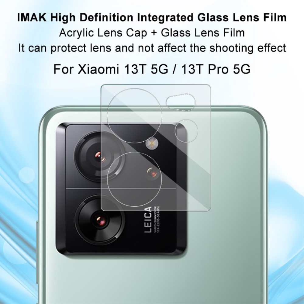 Protecteur de lentille en verre trempé 0,2 mm Xiaomi 13T, transparent