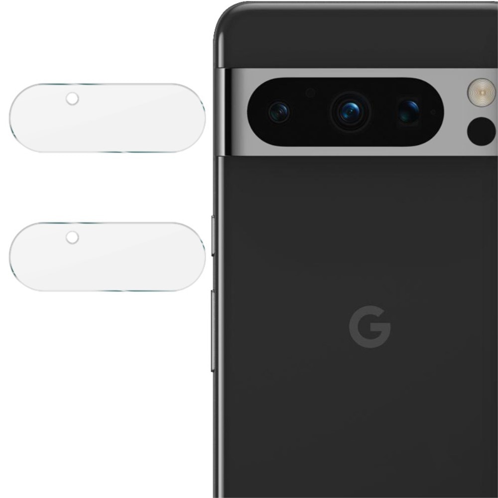 Protecteur de lentille en verre trempé 0,2 mm (2 pièces) Google Pixel 8 Pro, transparent