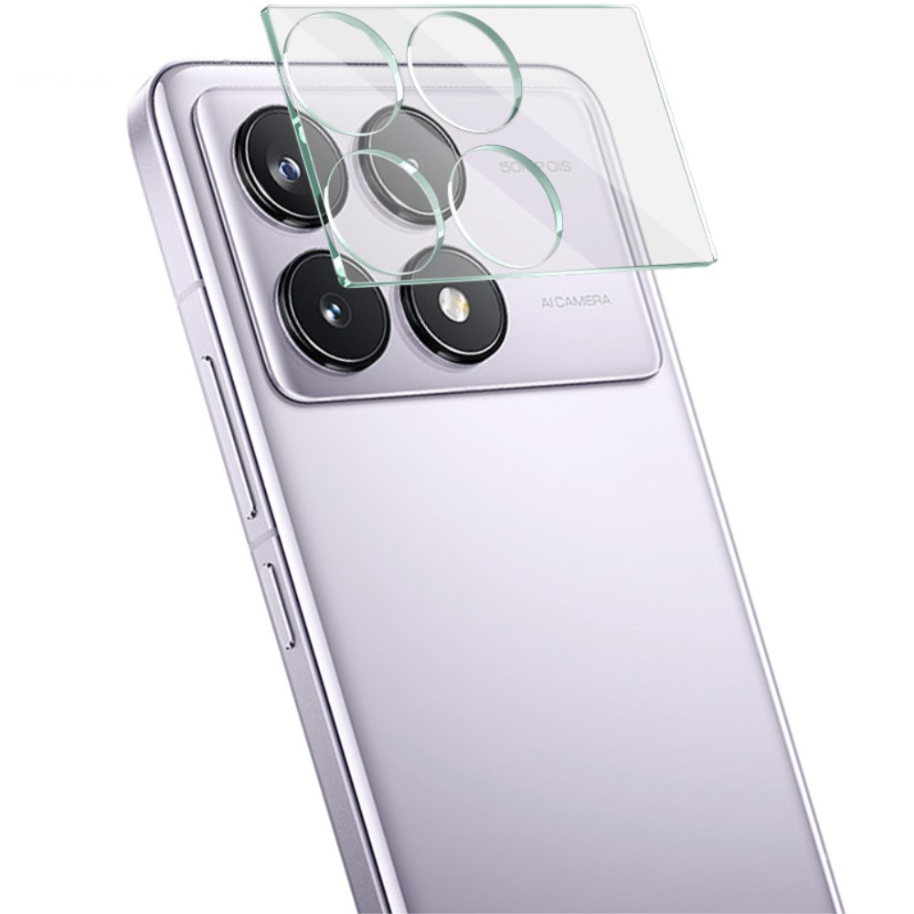 Protecteur de lentille en verre trempé 0,2 mm Xiaomi Poco X6 Pro, Transparent