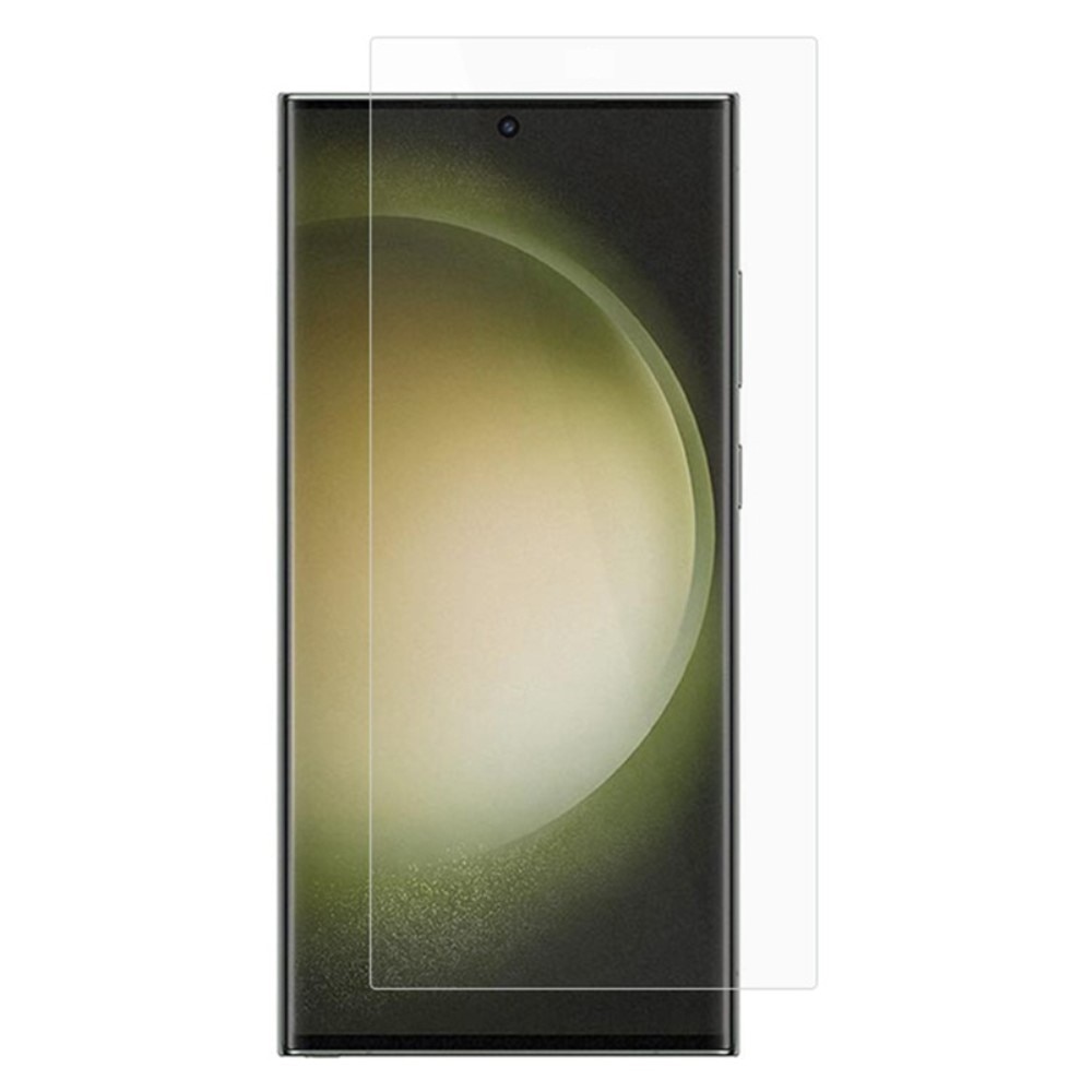 Kit pour Samsung Galaxy S24 Ultra, 3 pièces Protecteur d'écran en verre trempé 0.3mm