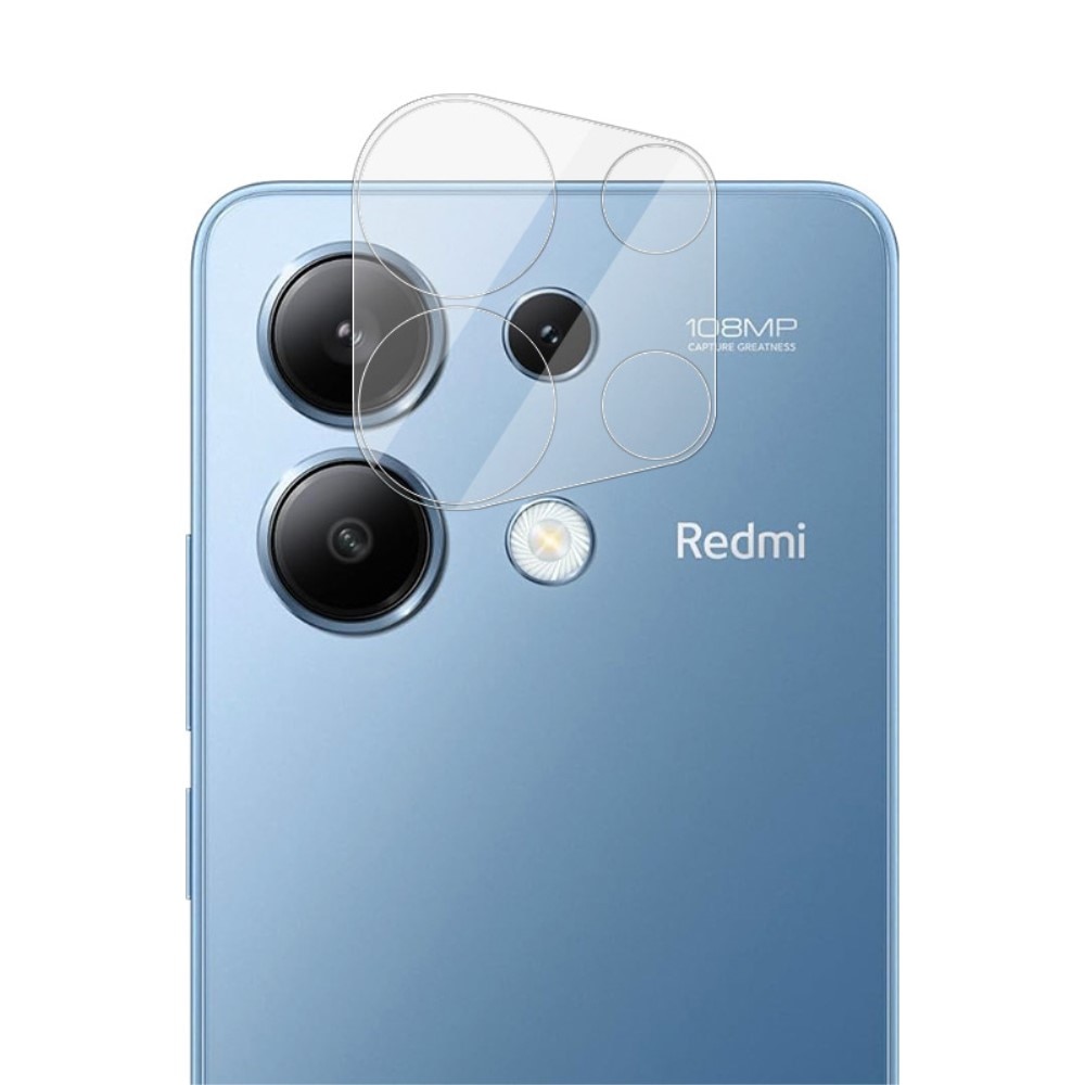 Protecteur de lentille en verre trempé 0,2 mm Xiaomi Redmi Note 13 4G, transparent