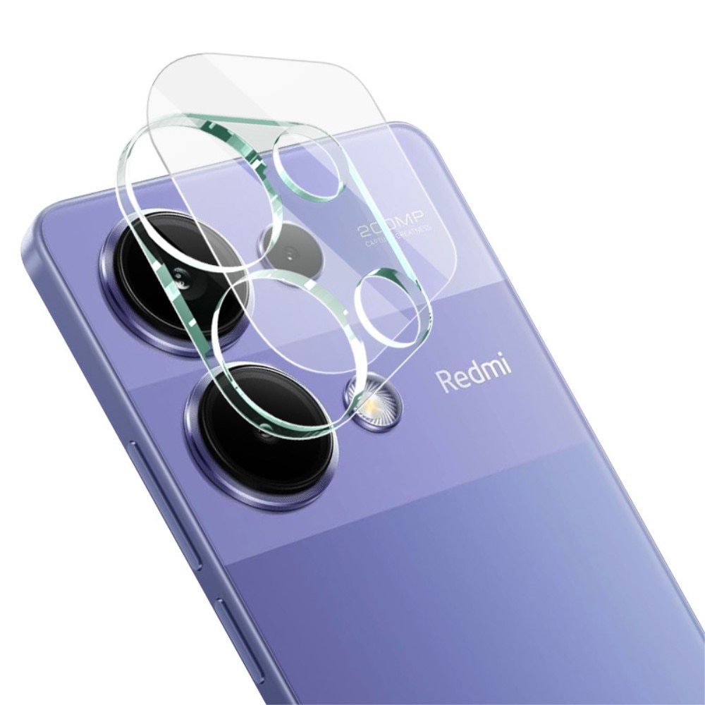 Protecteur de lentille en verre trempé 0,2 mm Xiaomi Redmi Note 13 Pro 4G, transparent
