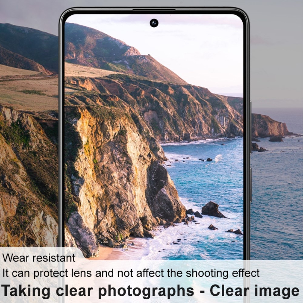 Protecteur de lentille en verre trempé 0,2 mm Xiaomi Redmi Note 13 Pro 4G, Transparent