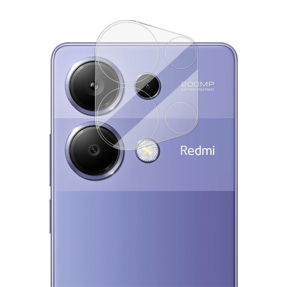 Protecteur de lentille en verre trempé 0,2 mm Xiaomi Redmi Note 13 Pro 4G, transparent