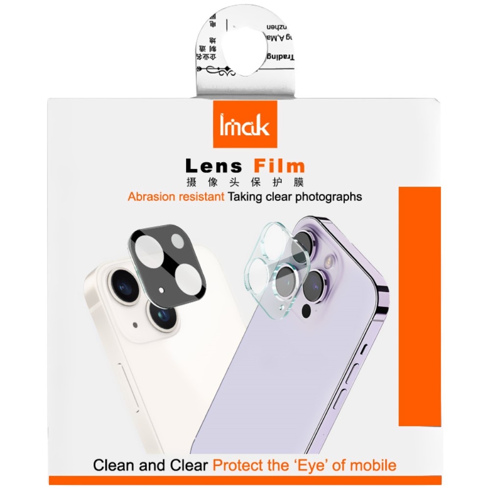 Protecteur de lentille en verre trempé 0,2 mm Xiaomi Redmi Note 13 Pro 4G, transparent