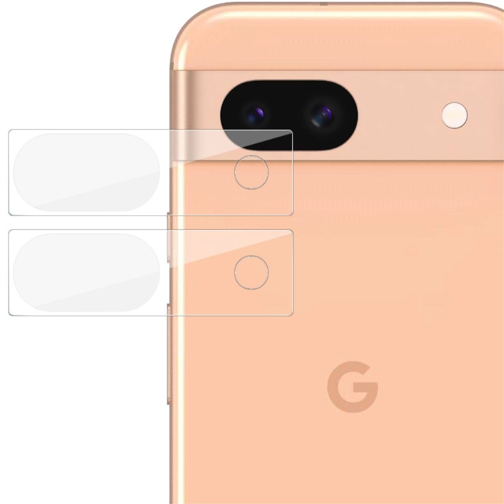 Caméra Protecteur en verre trempé 0,2 mm (2 pièces) Google Pixel 8a, transparent