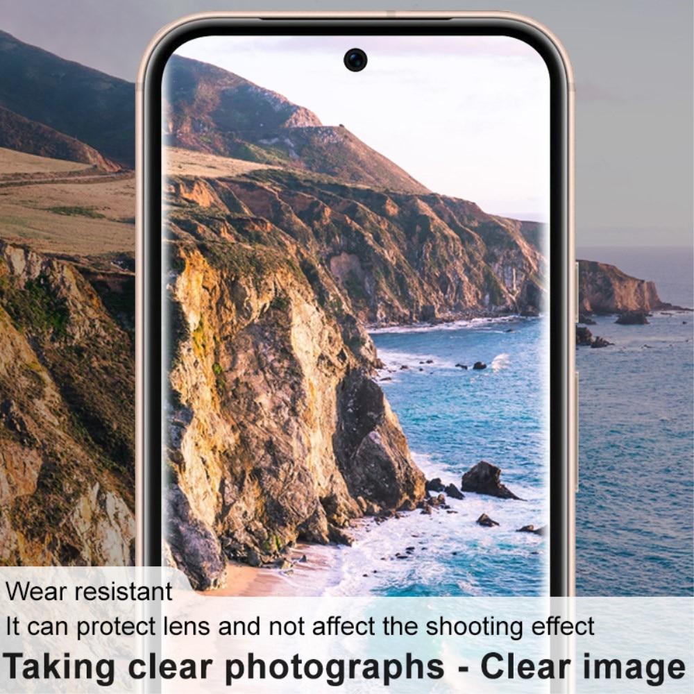 Caméra Protecteur en verre trempé 0,2 mm (2 pièces) Google Pixel 8a, transparent