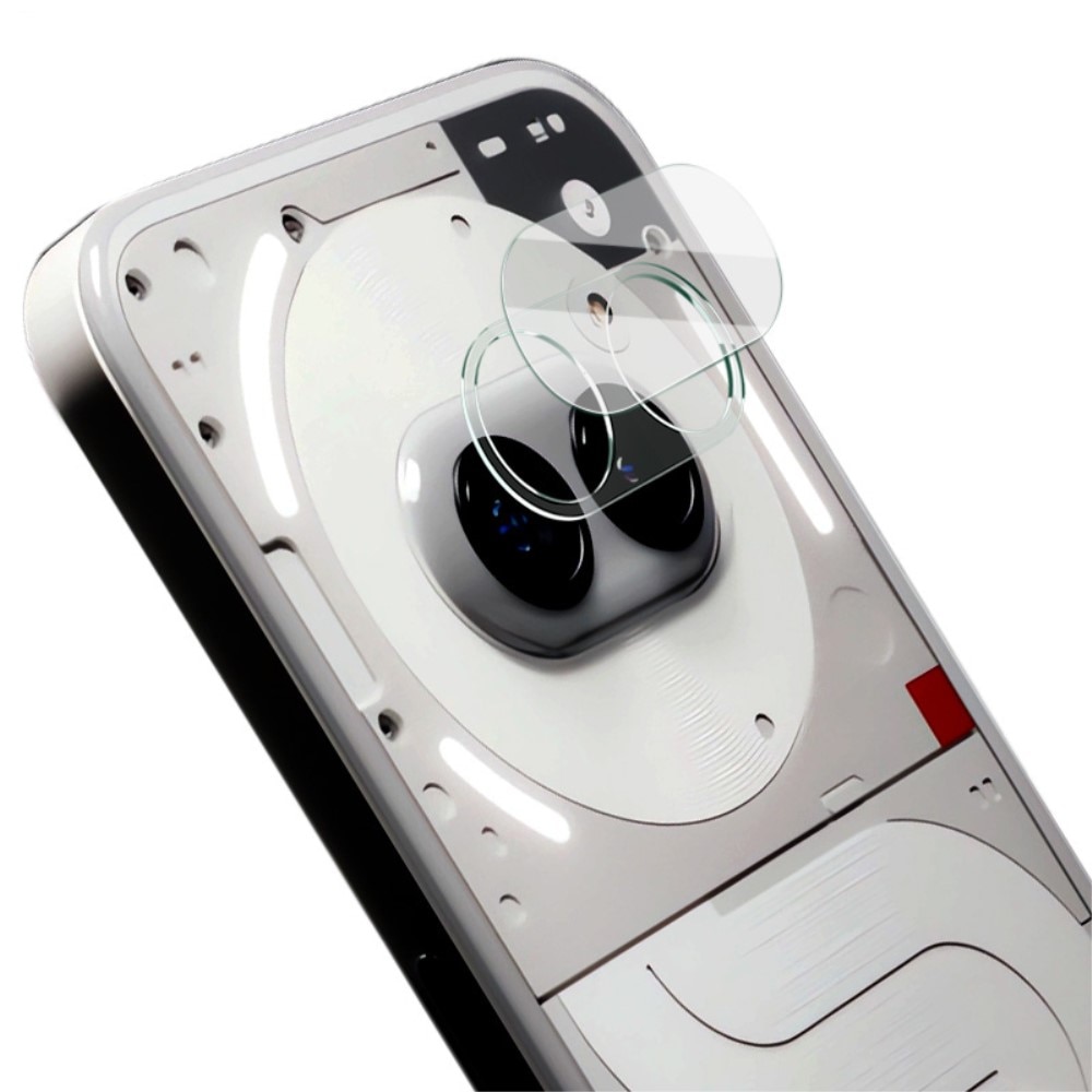 Protecteur de lentille en verre trempé 0,2 mm Nothing Phone 2a, transparent