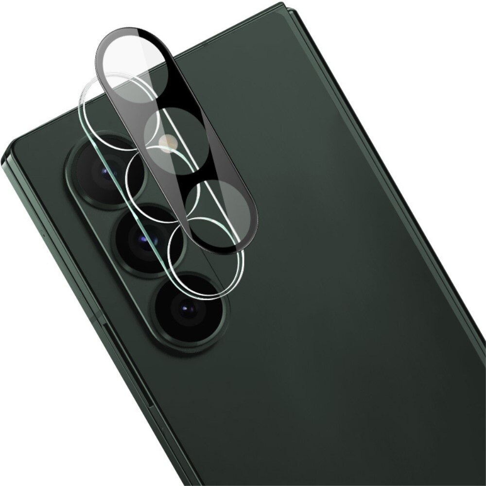 Protecteur de lentille en verre trempé 0,2 mm Samsung Galaxy Z Fold 6, Noir