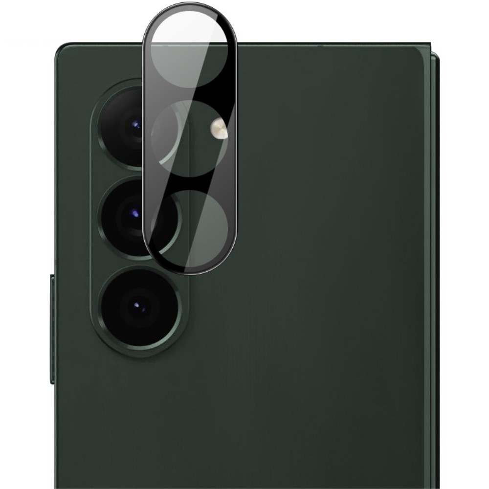 Protecteur de lentille en verre trempé 0,2 mm Samsung Galaxy Z Fold 6, noir