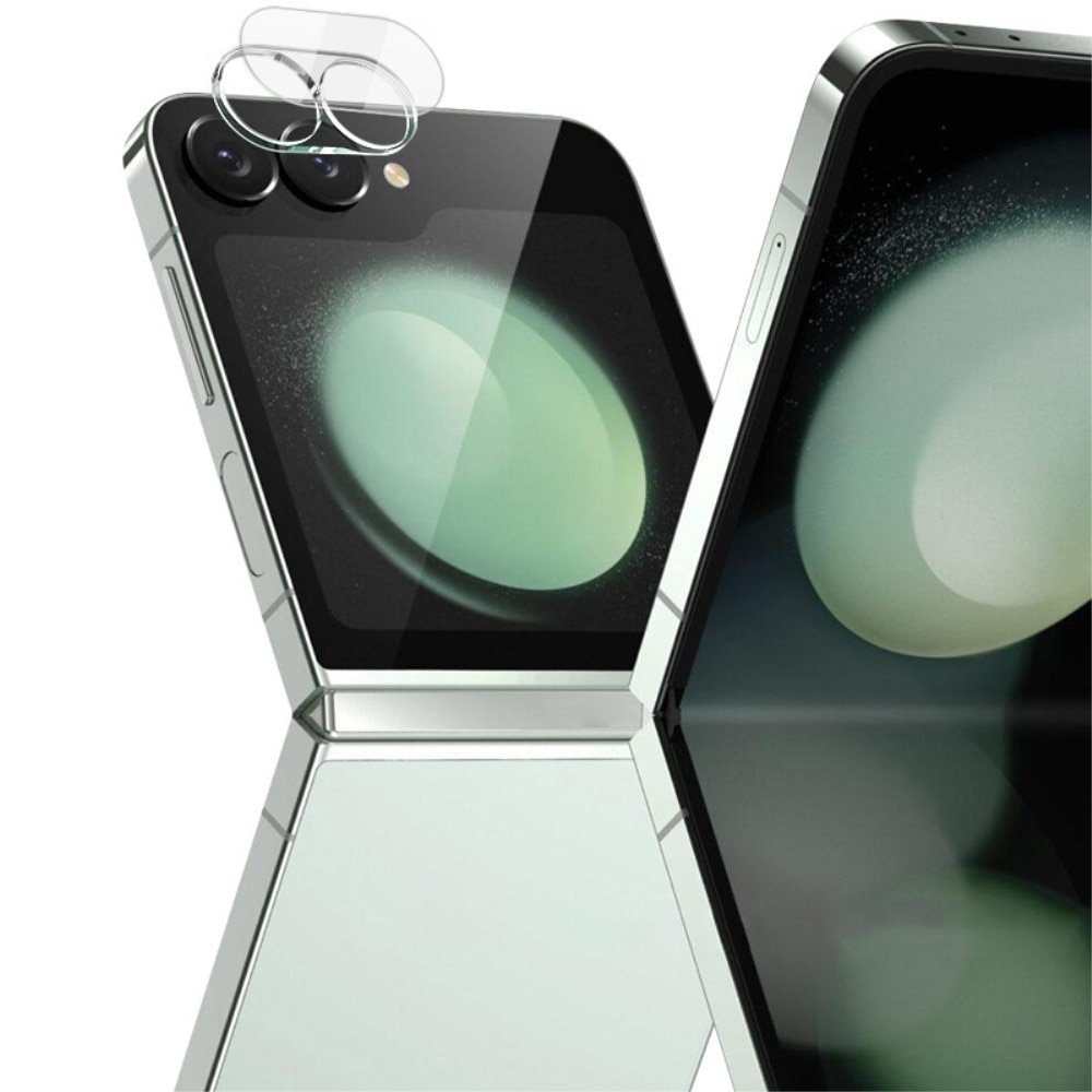 Protecteur de lentille en verre trempé 0,2 mm Samsung Galaxy Z Flip 6, Transparent