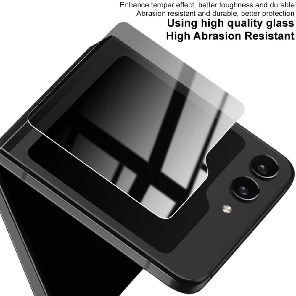 Protection d'écran arriere en verre trempé de confidentialité Samsung Galaxy Z Flip 6