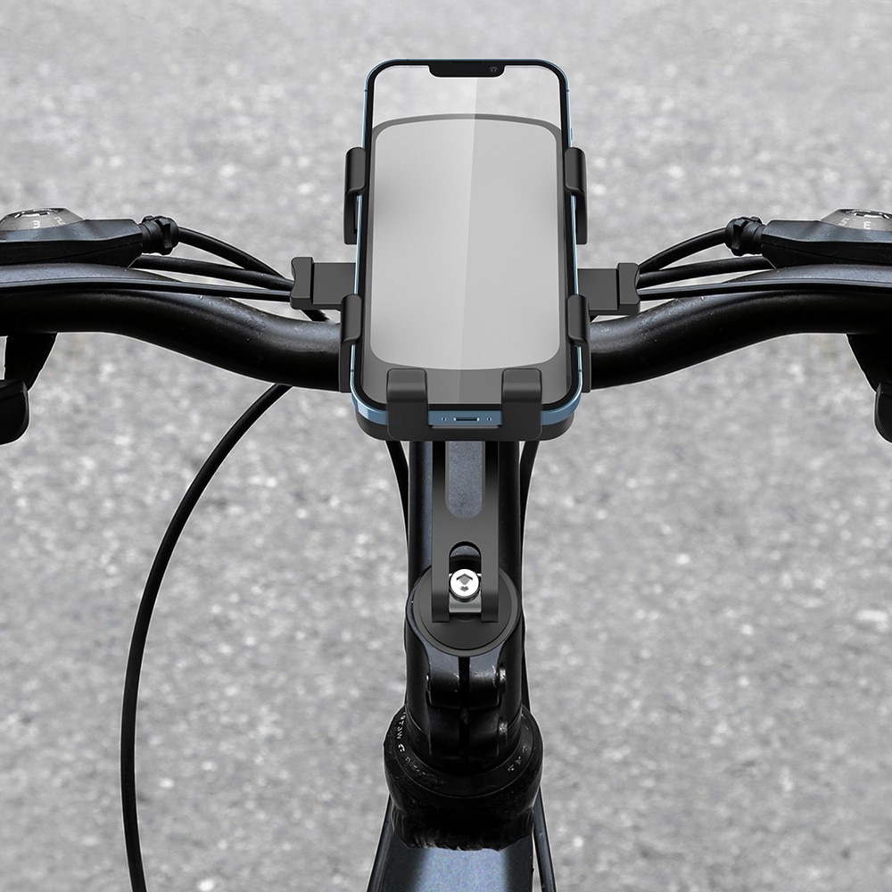 Support mobile pour guidon de vélo, noir