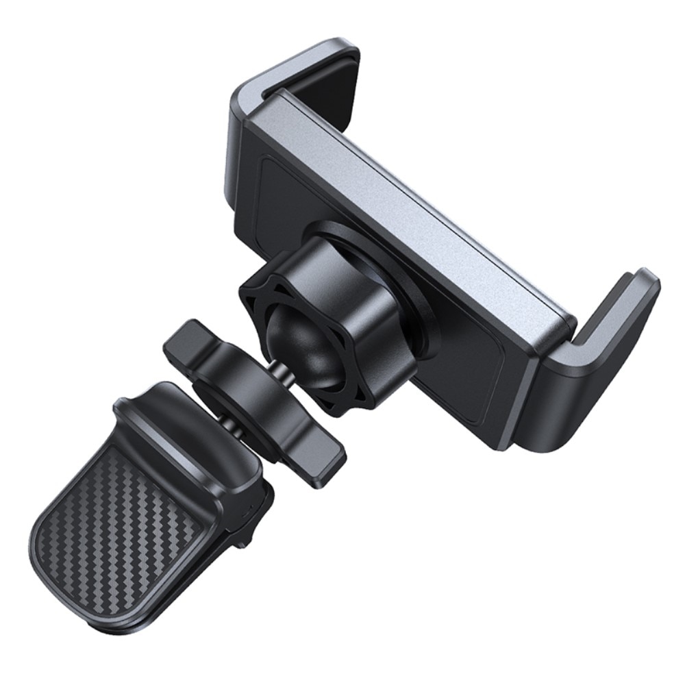 Support pour téléphone voiture à grille d'aératio JR-ZS377, noir