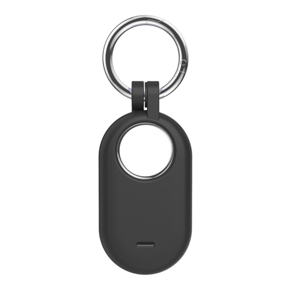 Porte-clés en silicone Samsung Galaxy SmartTag 2, noir