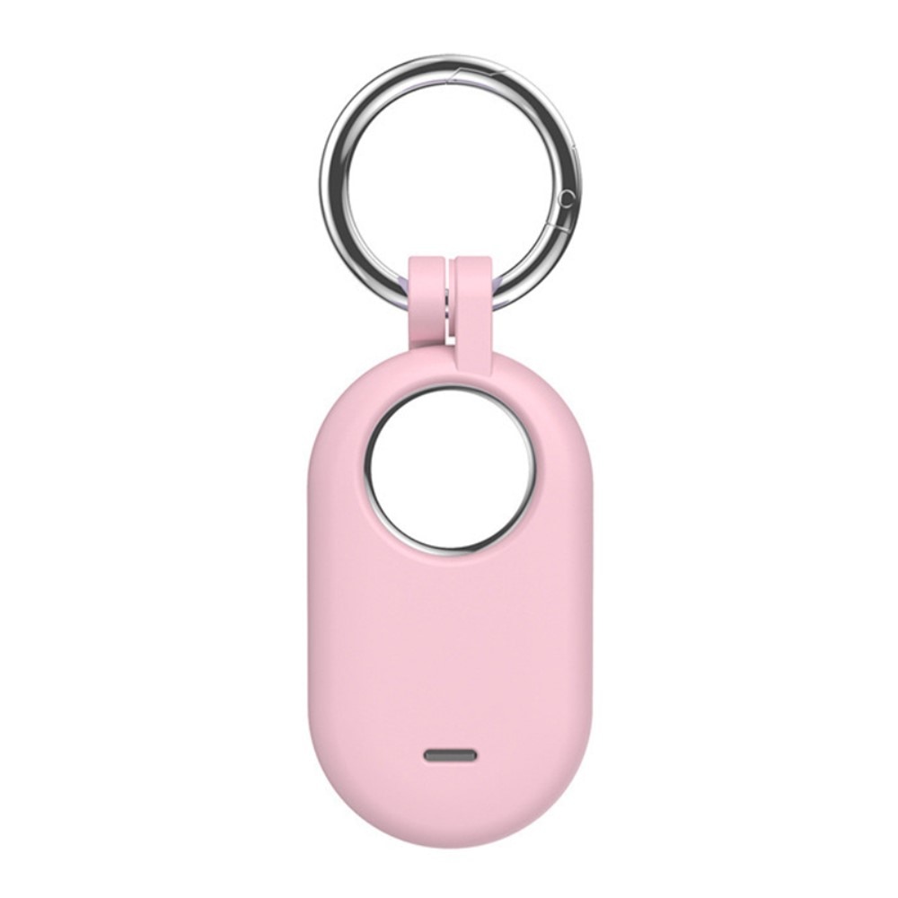 Porte-clés en silicone Samsung Galaxy SmartTag 2, rose