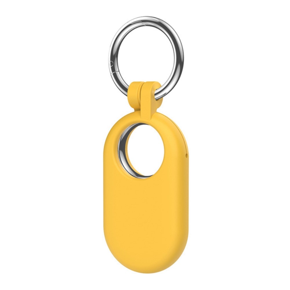 Porte-clés en silicone Samsung Galaxy SmartTag 2, jaune