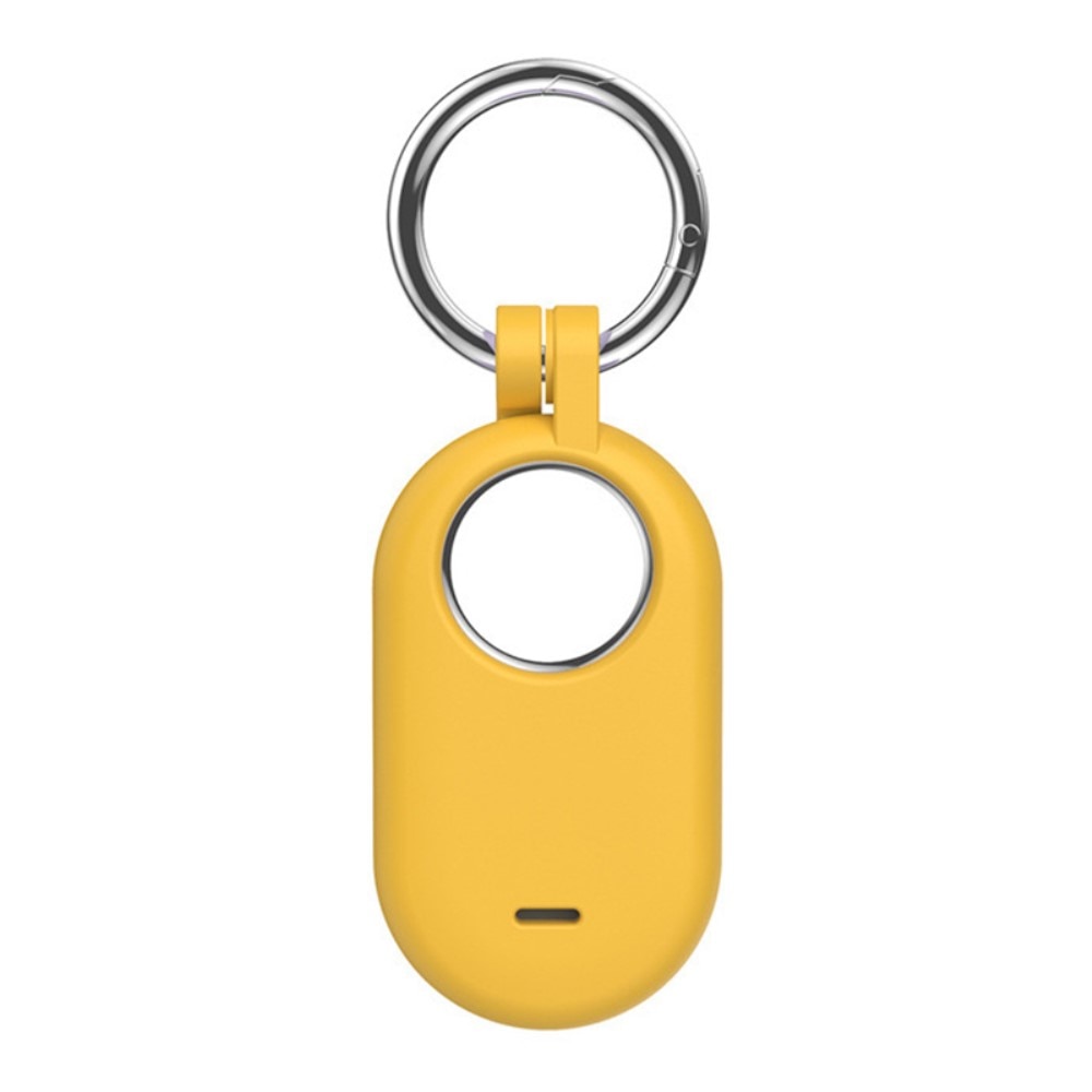 Porte-clés en silicone Samsung Galaxy SmartTag 2, jaune