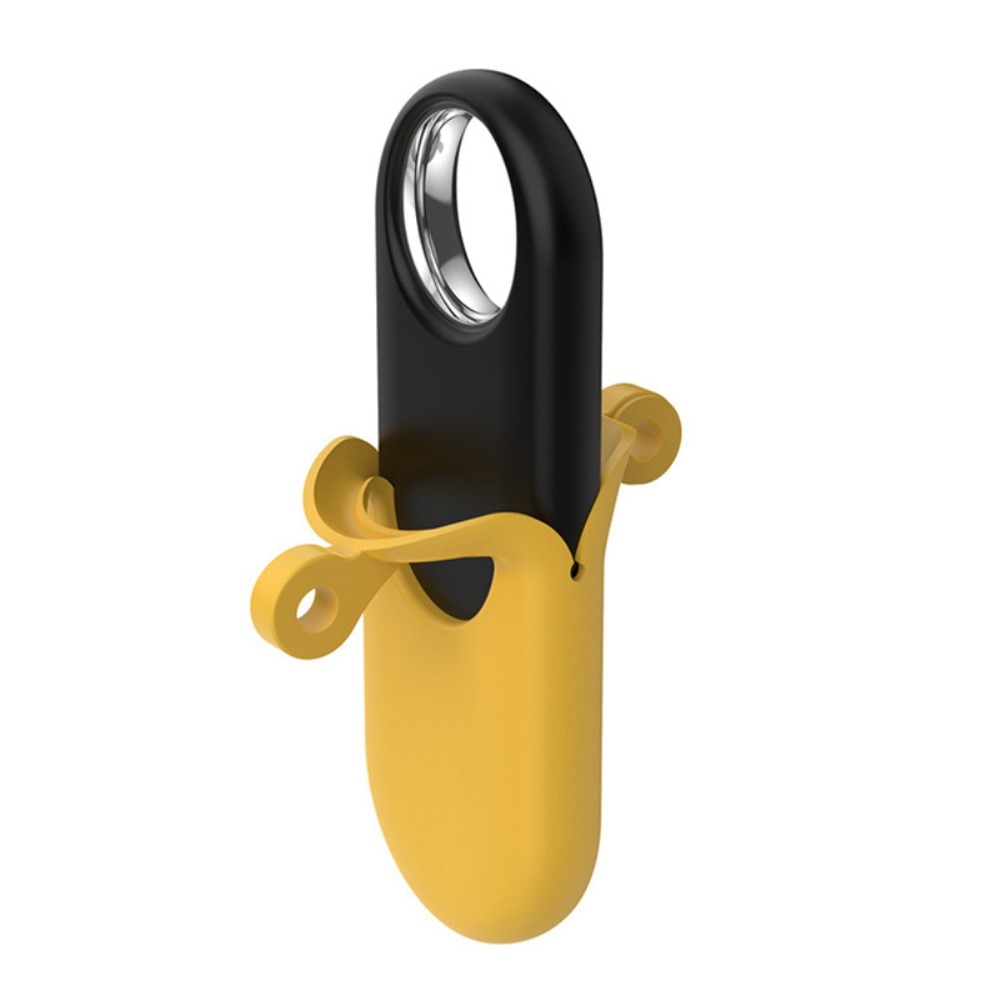 Porte-clés en silicone Samsung Galaxy SmartTag 2, jaune