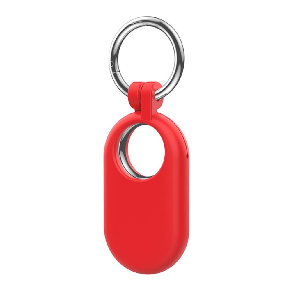 Porte-clés en silicone Samsung Galaxy SmartTag 2, rouge
