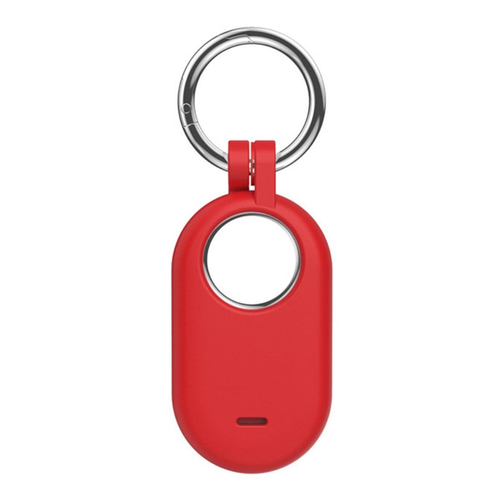 Porte-clés en silicone Samsung Galaxy SmartTag 2, rouge