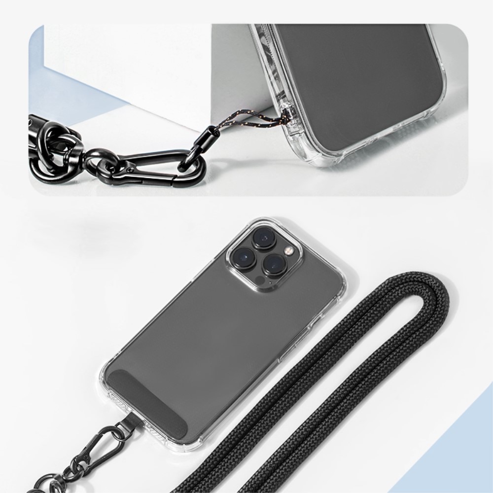 Phone Shoulder Strap Universal, noir