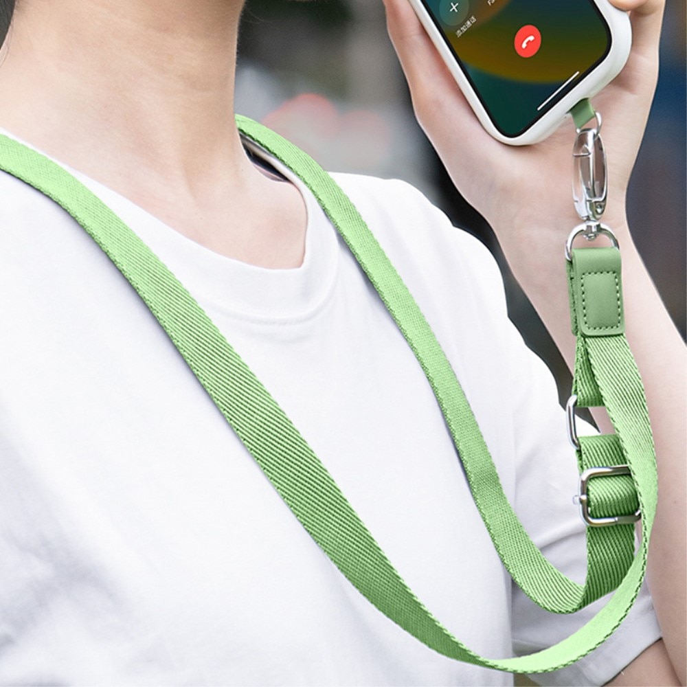 Adjustable Phone Shoulder Strap Universal, noir