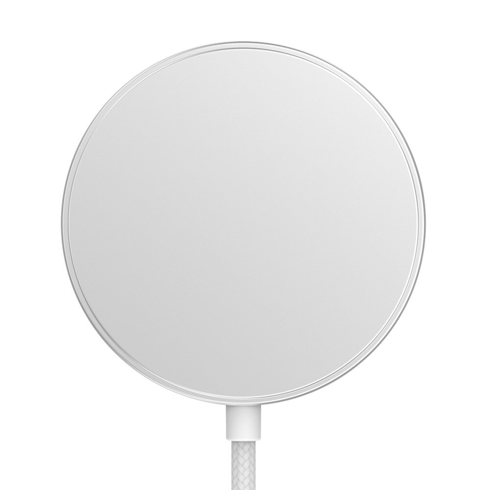 Apple iPhone 15 Chargeur Sans Fil Qi2 15W MagSafe , blanc
