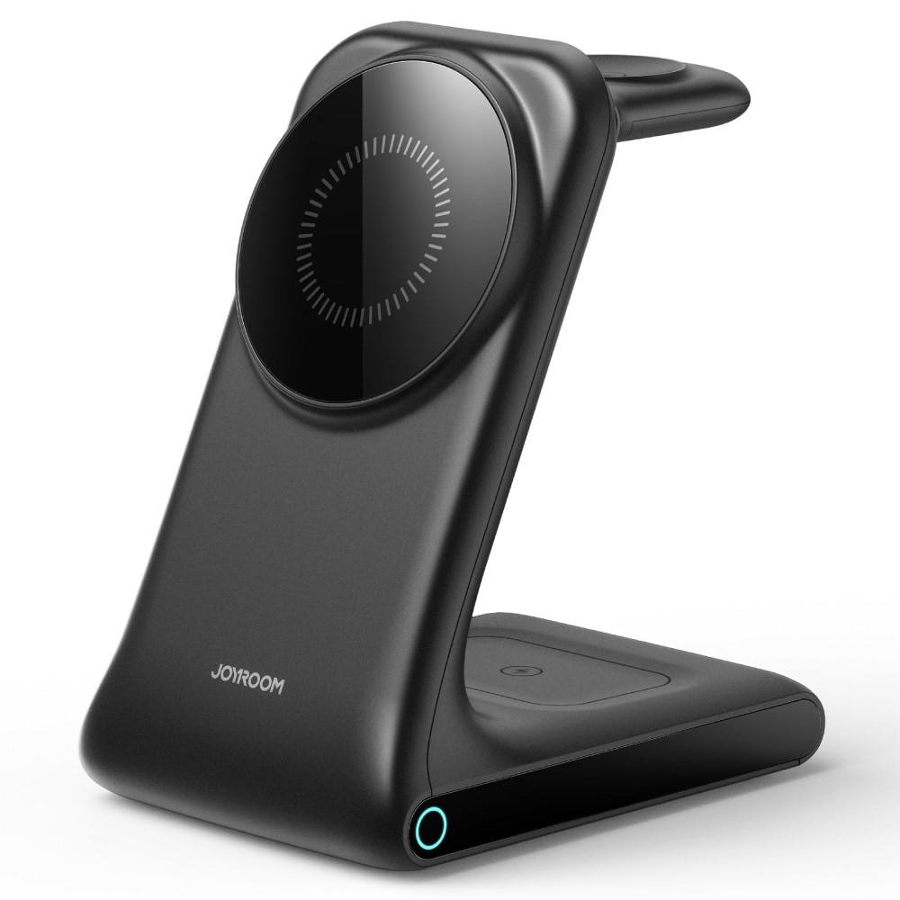 3-in-1 Station de Charge Magnétique Sans Fil, noir