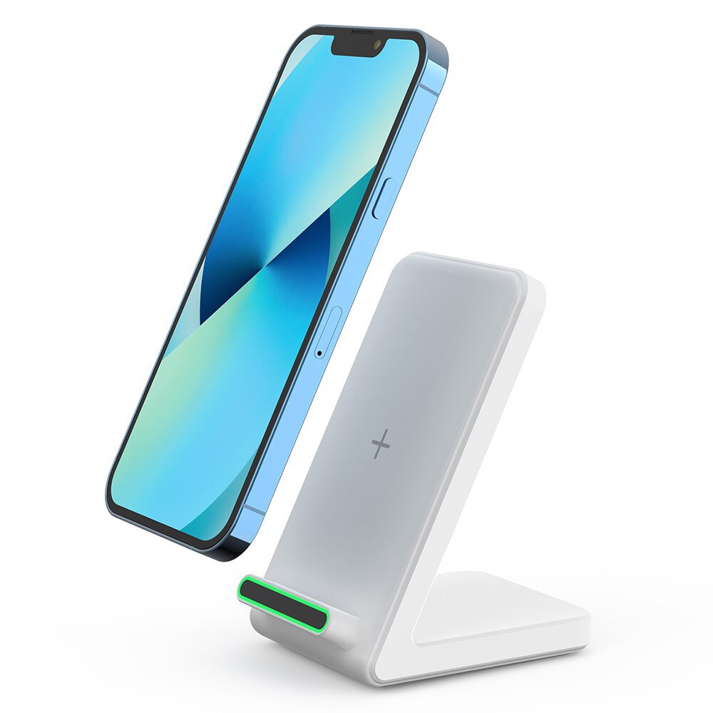 Support de Charge Sans Fil 15W, blanc