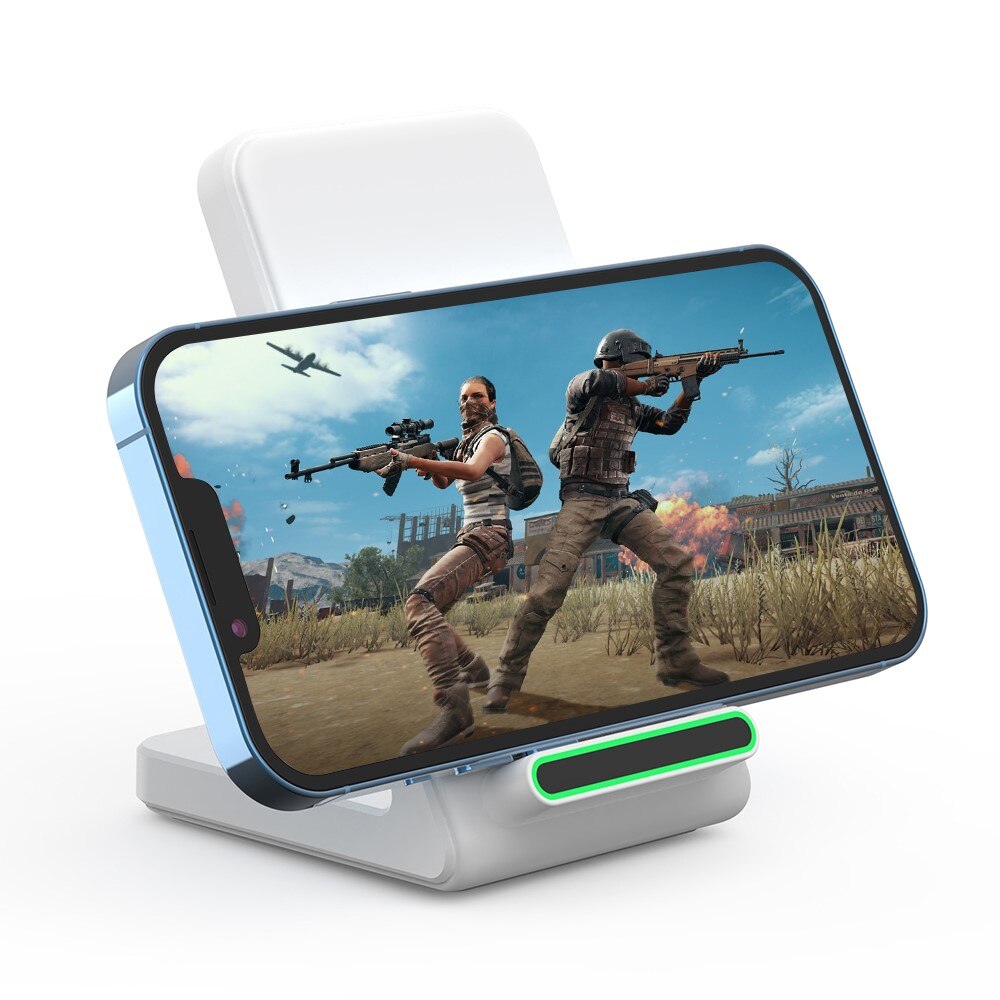 Support de Charge Sans Fil 15W, blanc