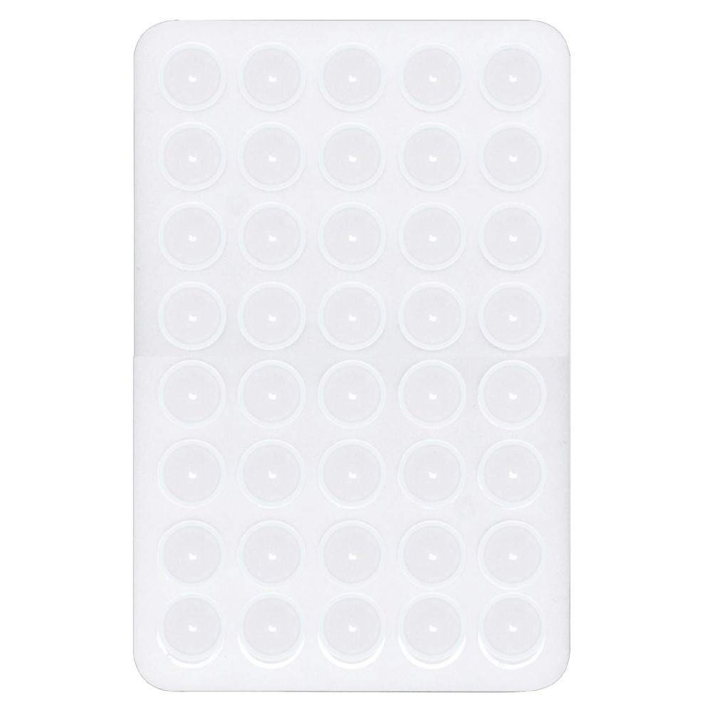 Support pour téléphone avec ventouses double face, blanc