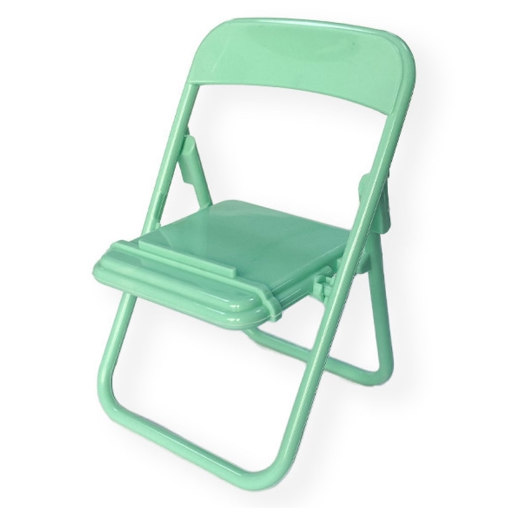 Chaise/support pour le mobile, vert