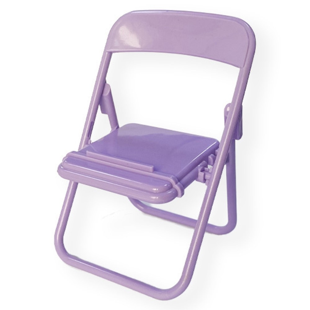 Chaise/support pour le mobile, violet