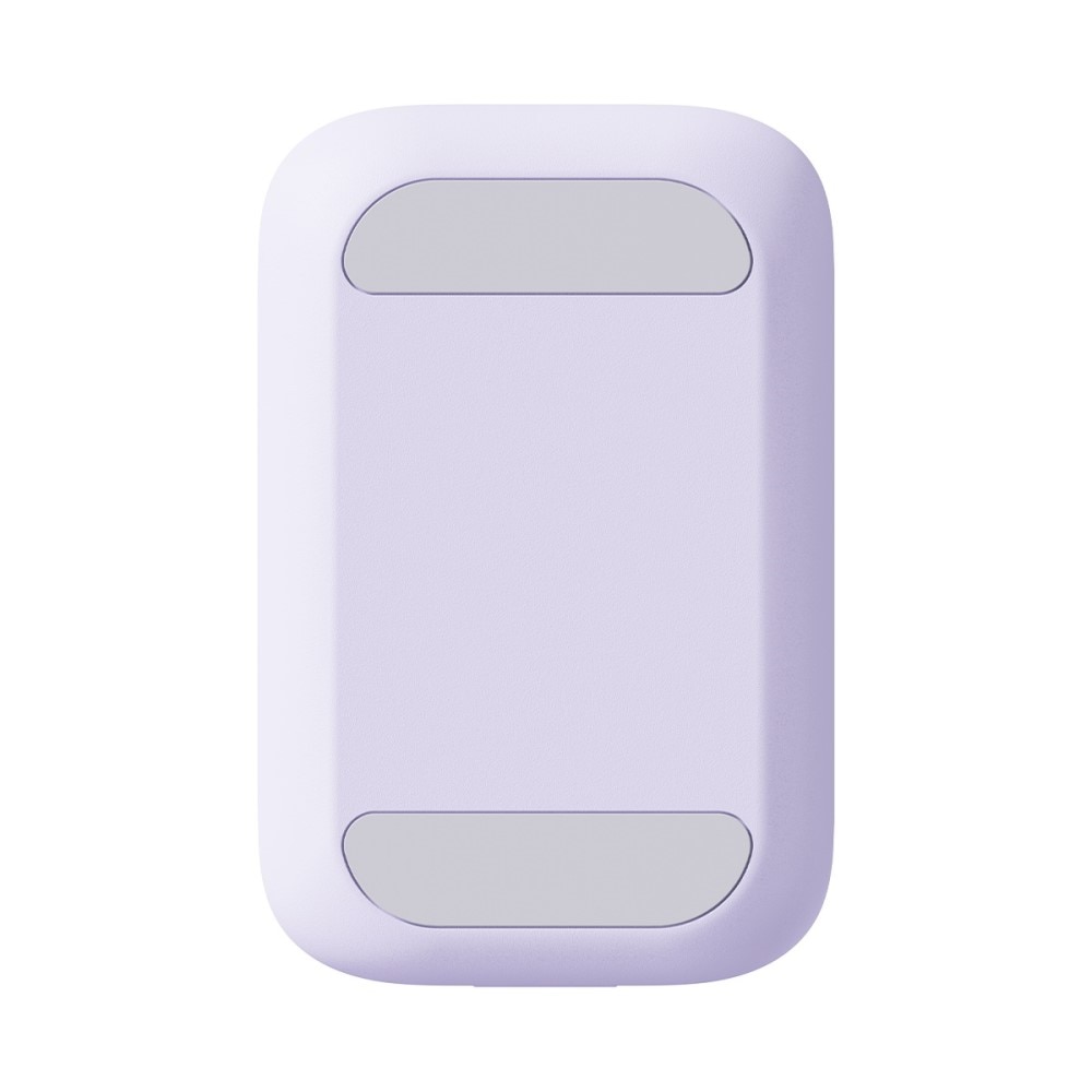 Support de table pliable avec miroir pour téléphone portable, violet